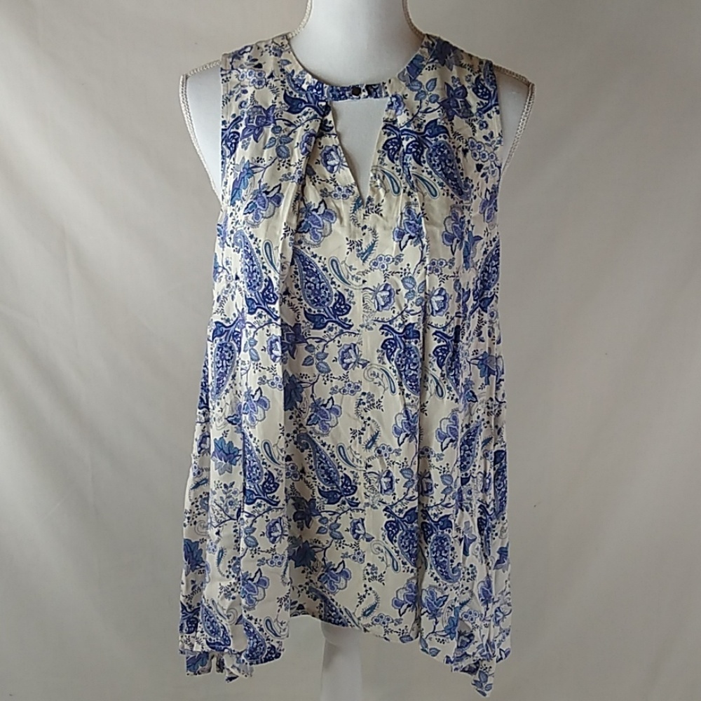 She + Sky Tunic Tank size Med
